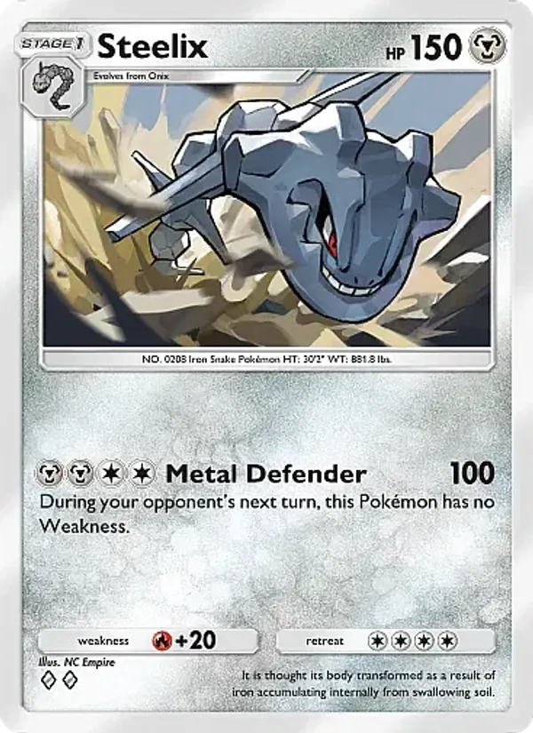 Steelix — Crimson Blaze #051 (Pokémon TCG card)