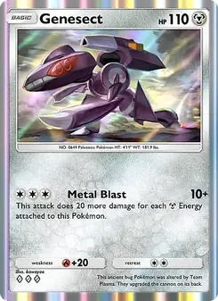 Genesect (Crimson Blaze #054)