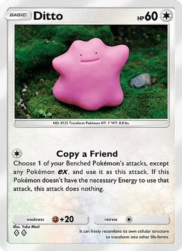 Ditto — Crimson Blaze #055 (Pokémon TCG card)