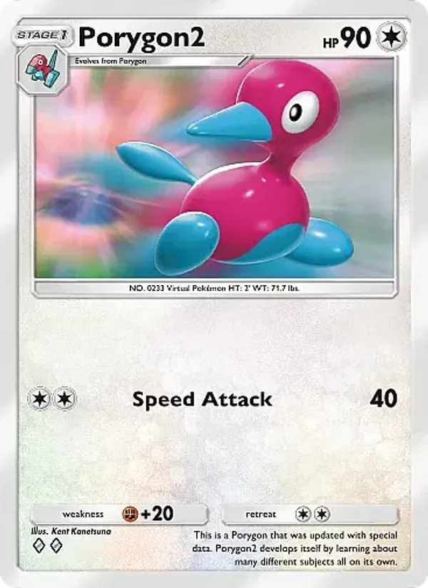 Porygon2 — Crimson Blaze #057 (Pokémon TCG card)