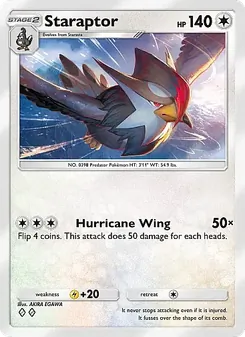 Staraptor (Crimson Blaze #061)