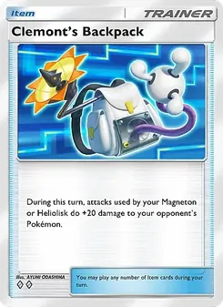 Clemont's Backpack (Crimson Blaze #066)