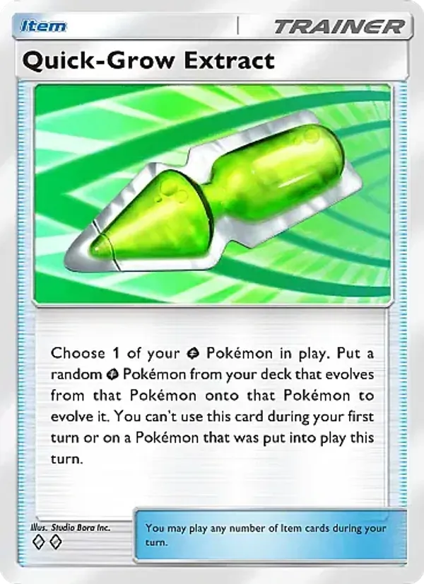 Quick-Grow Extract — Crimson Blaze #067 (Pokémon TCG card)