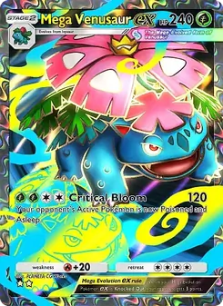 Mega Venusaur ex (Crimson Blaze #076)