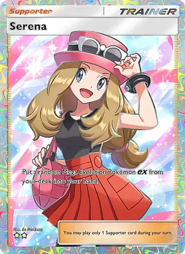 Serena — Crimson Blaze #082 (Pokémon TCG card)