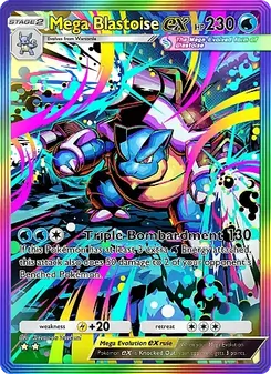 Mega Blastoise ex (Crimson Blaze #084)