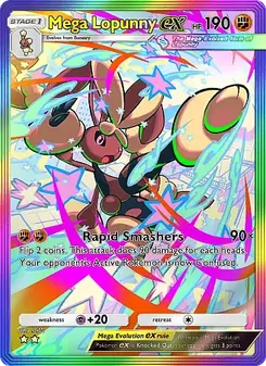 Mega Lopunny ex (Crimson Blaze #085)