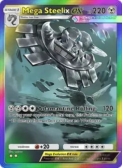Mega Steelix ex (Crimson Blaze #086)