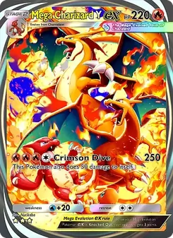 Mega Charizard Y ex (Crimson Blaze #087)
