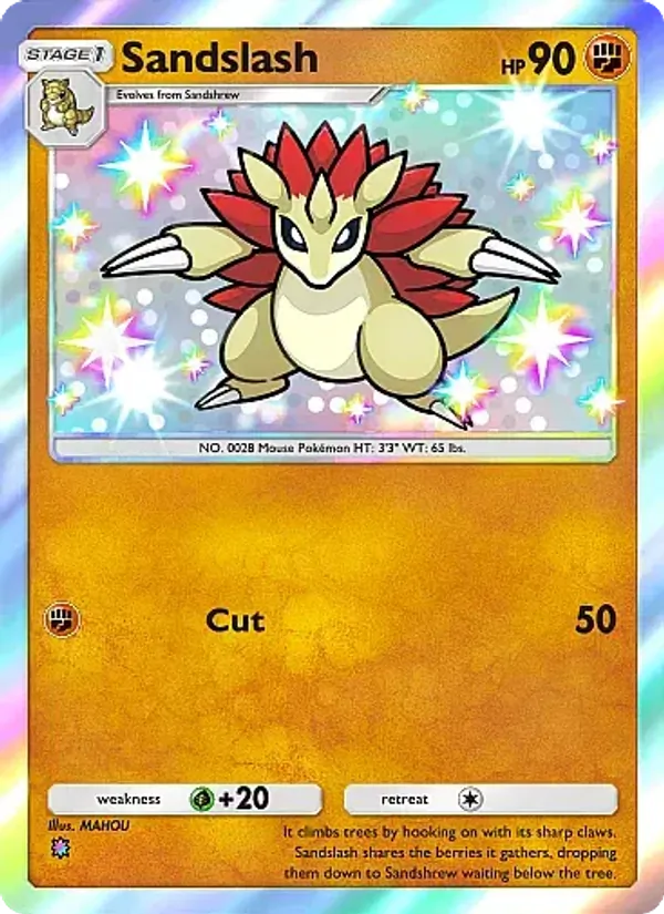 Sandslash — Crimson Blaze #095 (Pokémon TCG card)