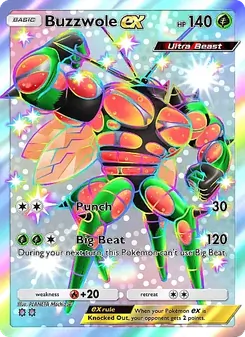 Buzzwole ex (Crimson Blaze #098)