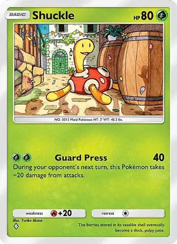 Shuckle — Fantastical Parade #003 (Pokémon TCG card)