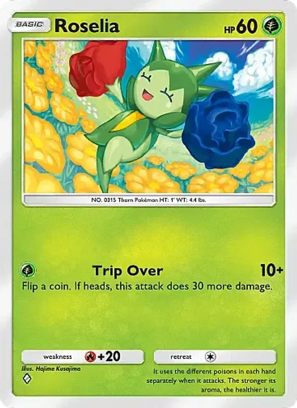 Roselia — Fantastical Parade #004 (Pokémon TCG card)