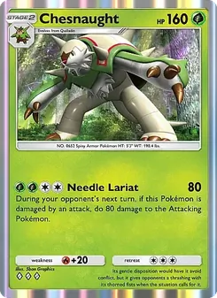 Chesnaught (Fantastical Parade #010)