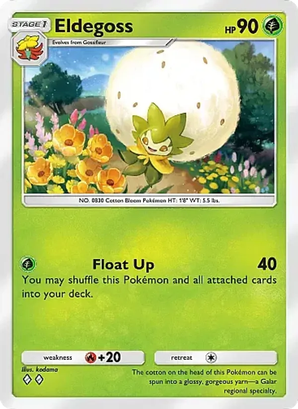 Eldegoss — Fantastical Parade #016 (Pokémon TCG card)