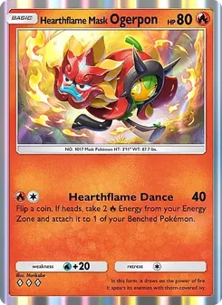 Hearthflame Mask Ogerpon (Fantastical Parade #027)