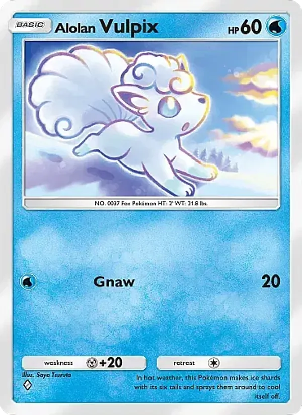 Alolan Vulpix — Fantastical Parade #028 (Pokémon TCG card)