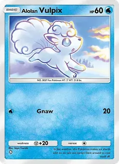 Alolan Vulpix (Fantastical Parade #028)