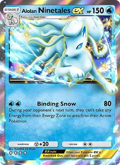 Alolan Ninetales ex (Fantastical Parade #029)