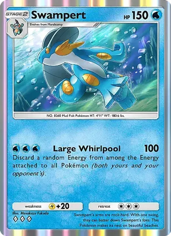 Swampert — Fantastical Parade #035 (Pokémon TCG card)