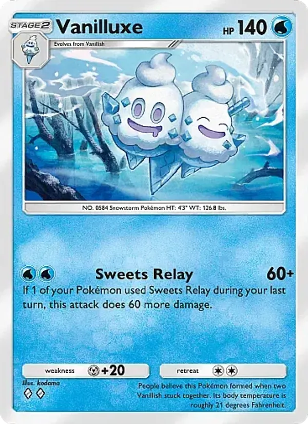Vanilluxe — Fantastical Parade #039 (Pokémon TCG card)