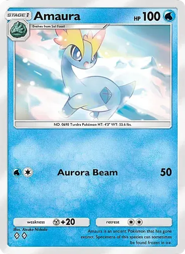 Amaura — Fantastical Parade #041 (Pokémon TCG card)