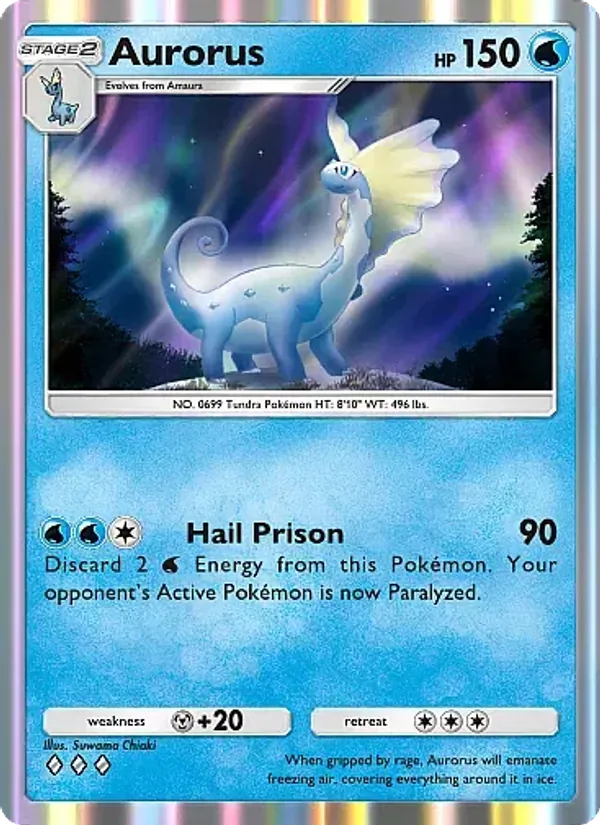 Aurorus — Fantastical Parade #042 (Pokémon TCG card)