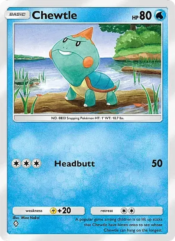 Chewtle — Fantastical Parade #043 (Pokémon TCG card)