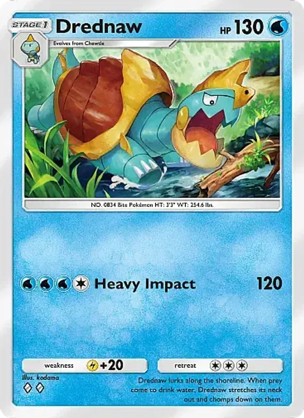 Drednaw — Fantastical Parade #044 (Pokémon TCG card)