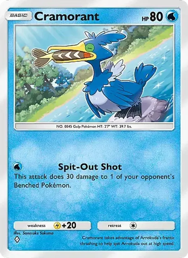 Cramorant — Fantastical Parade #045 (Pokémon TCG card)