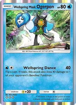 Wellspring Mask Ogerpon (Fantastical Parade #048)