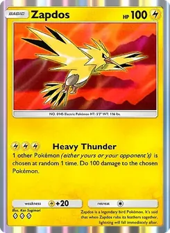 Zapdos (Fantastical Parade #051)
