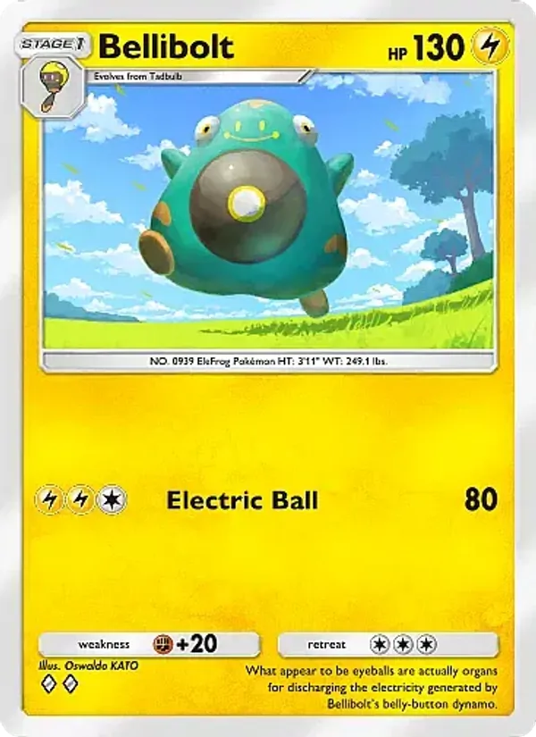 Bellibolt — Fantastical Parade #057 (Pokémon TCG card)