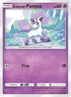 Galarian Ponyta (Fantastical Parade #058)