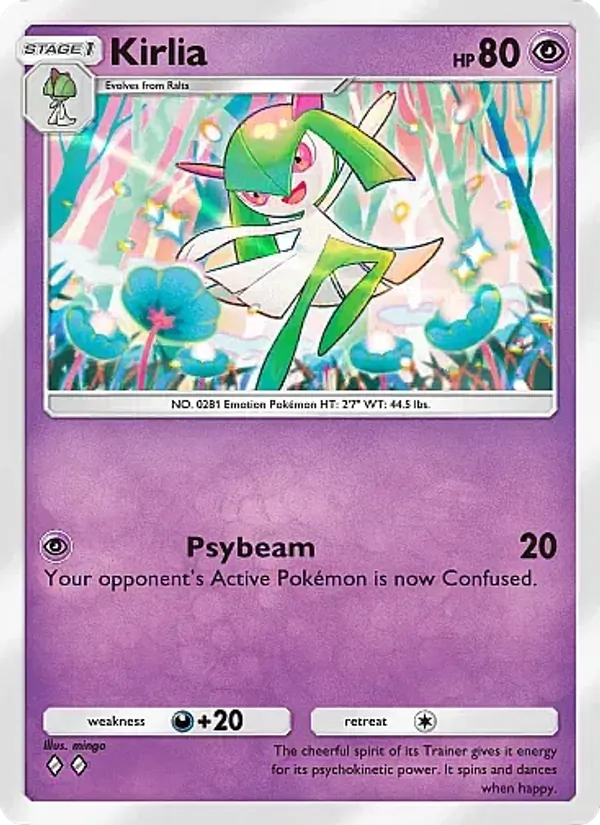 Kirlia — Fantastical Parade #064 (Pokémon TCG card)