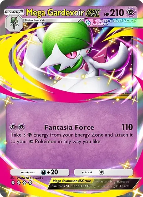 Mega Gardevoir ex — Fantastical Parade #066 (Pokémon TCG card)