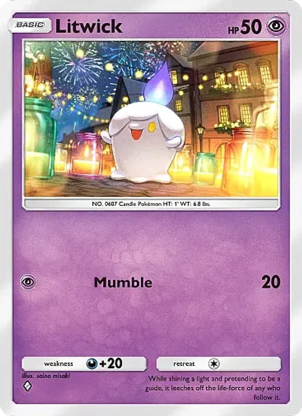 Litwick — Fantastical Parade #067 (Pokémon TCG card)