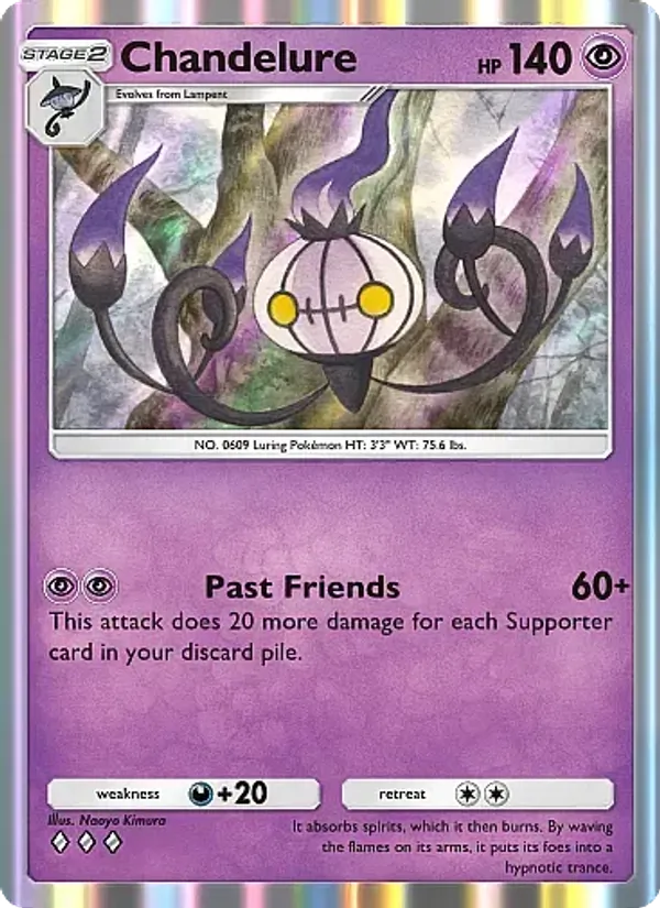 Chandelure — Fantastical Parade #069 (Pokémon TCG card)