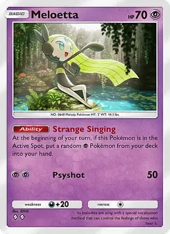 Meloetta (Fantastical Parade #070)