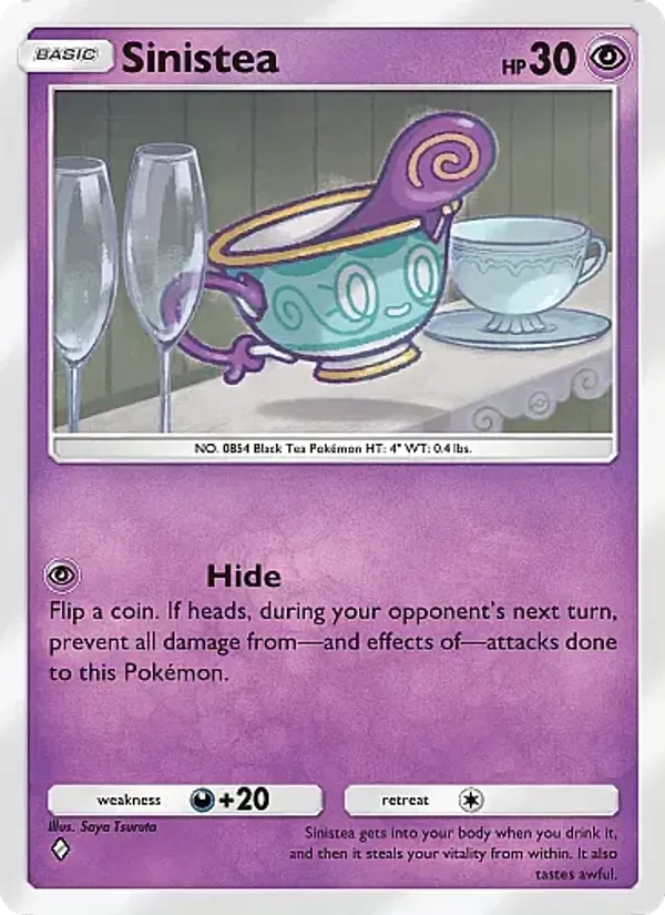Sinistea — Fantastical Parade #074 (Pokémon TCG card)