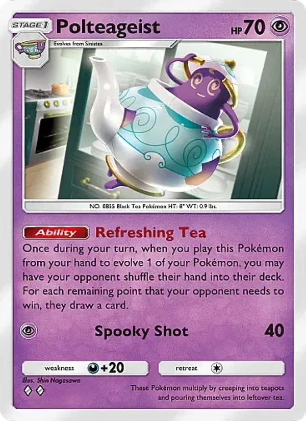Polteageist — Fantastical Parade #075 (Pokémon TCG card)