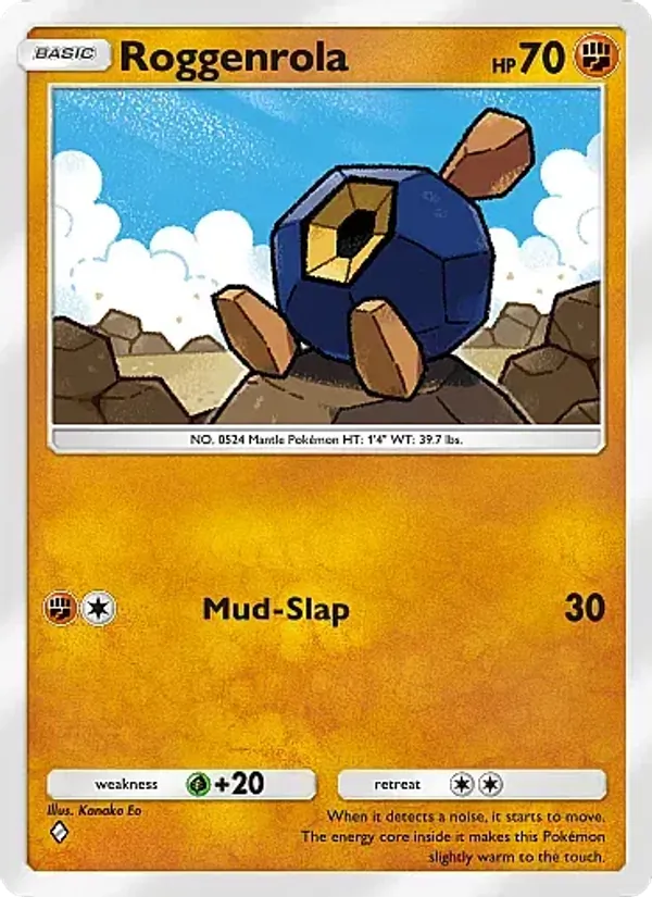 Roggenrola — Fantastical Parade #085 (Pokémon TCG card)
