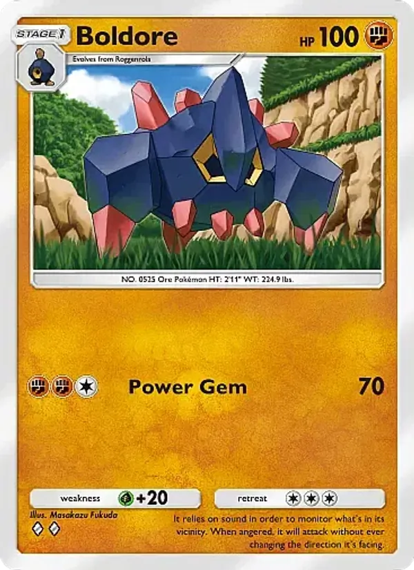 Boldore — Fantastical Parade #086 (Pokémon TCG card)