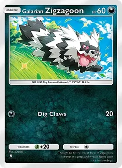 Galarian Zigzagoon (Fantastical Parade #098)