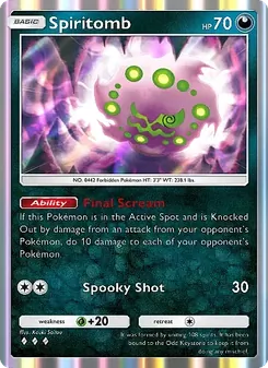 Spiritomb (Fantastical Parade #103)