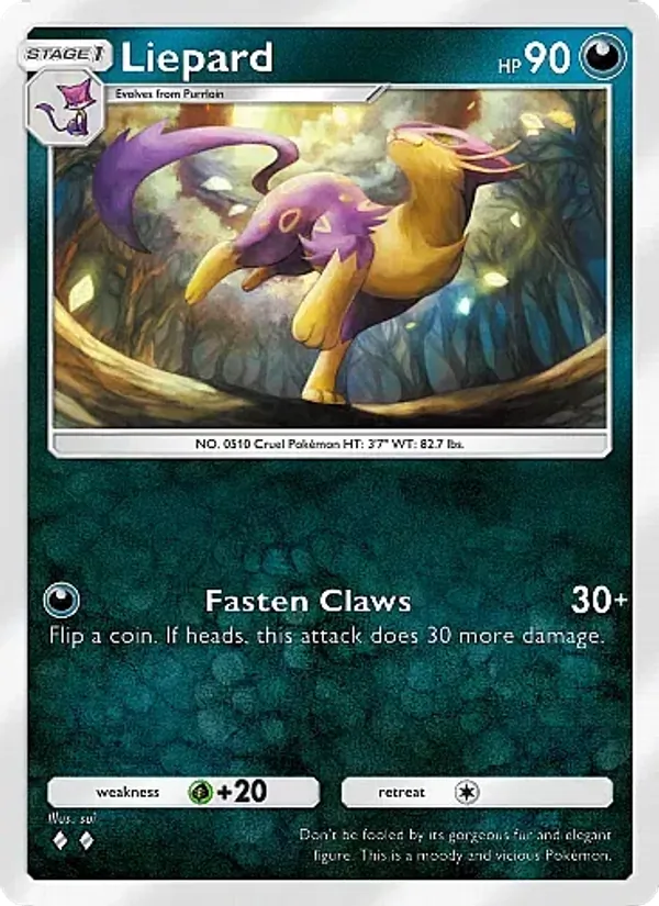 Liepard — Fantastical Parade #105 (Pokémon TCG card)