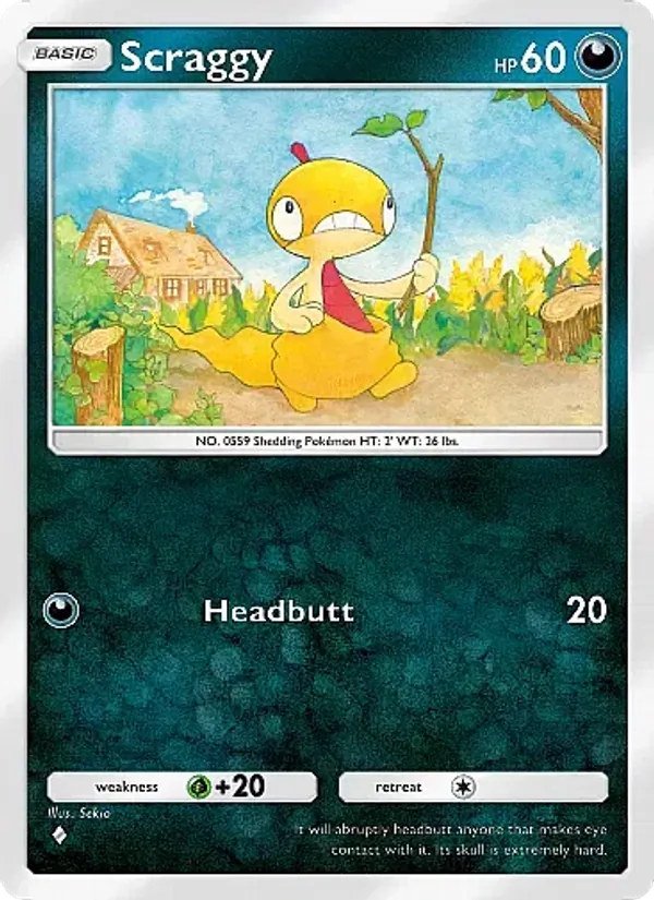 Scraggy — Fantastical Parade #106 (Pokémon TCG card)