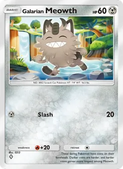 Galarian Meowth (Fantastical Parade #110)