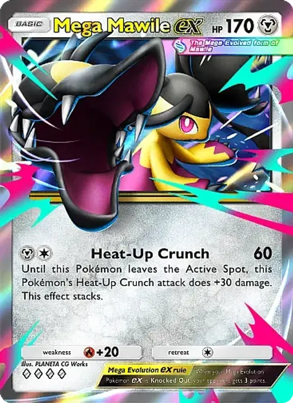 Mega Mawile ex — Fantastical Parade #113 (Pokémon TCG card)