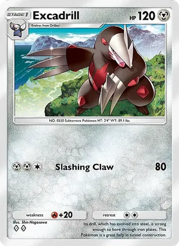 Excadrill — Fantastical Parade #114 (Pokémon TCG card)